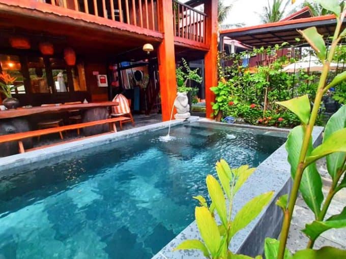 2-Bedrooms House Beside The Beach With Swimming Pool For Rent in Hoi An