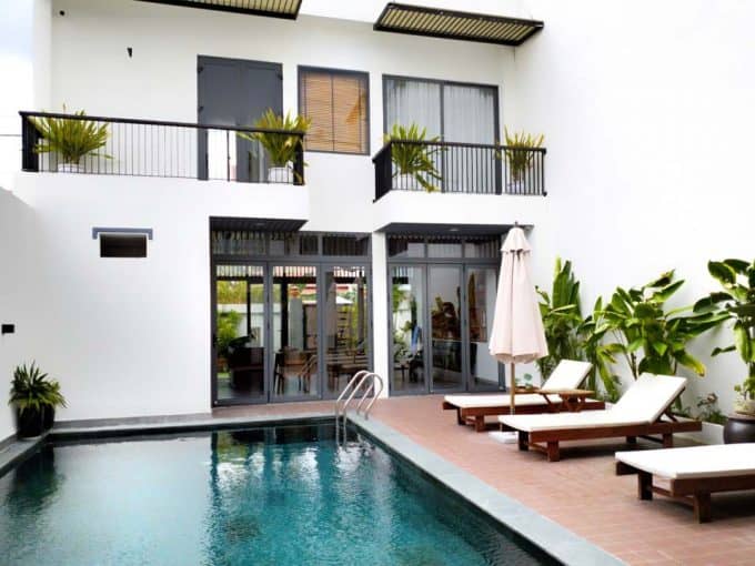 3-Bedrooms House with Swimming Pool near the beach For Rent in Hoi An